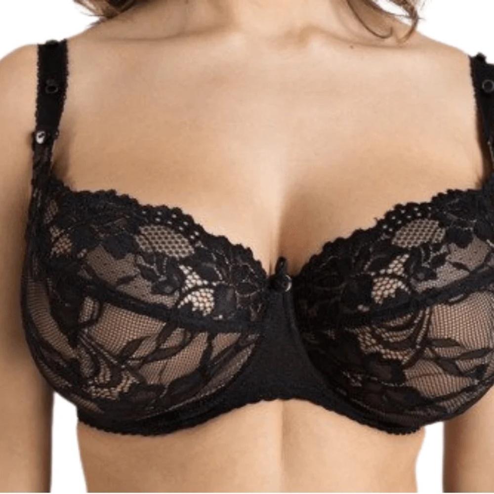 Ewa Michalak BM Bibi Black Bra 36J (US)/ 36GG (UK)/ 80GG (Ewa)